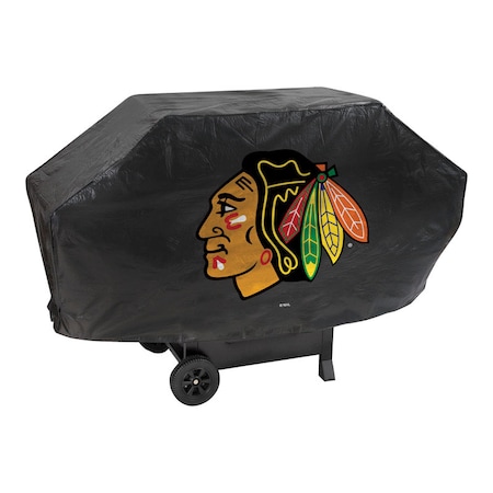Rico/Tag Express Rico NHL Black Blackhawks Grill Cover For Universal BCB7701
